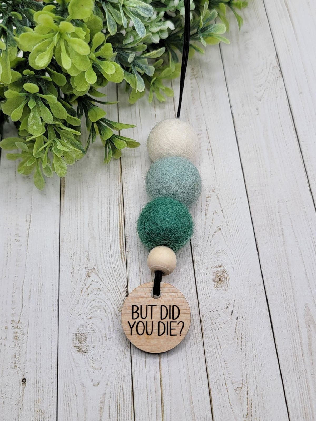 Fragrance Oil Car Diffuser ~ Wool Ball ~ Felt Ball ~ Car Air Freshener ~ Handmade Diffuser ~ Personalized Car Diffuser ~ Car Charm